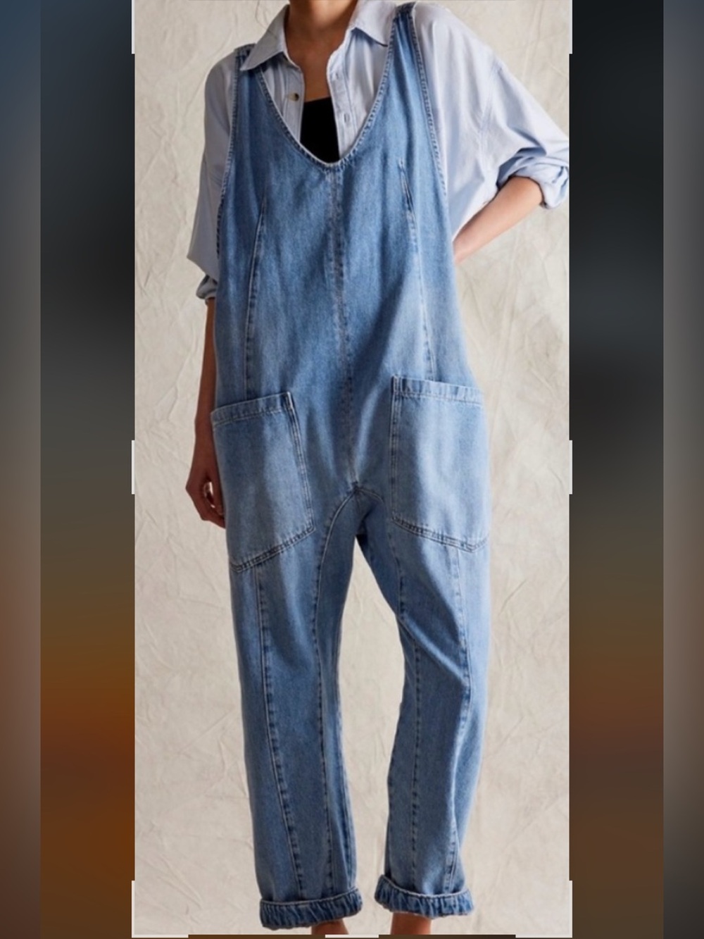 We The Free from Free People High Roller overalls